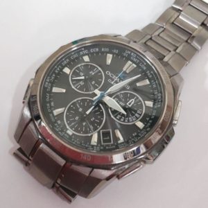 カシオ　オシアナス　OCW-S1000　ソーラー　電波時計